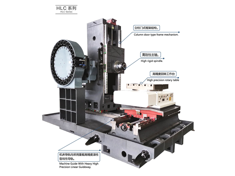 卧式加工中心（线轨）